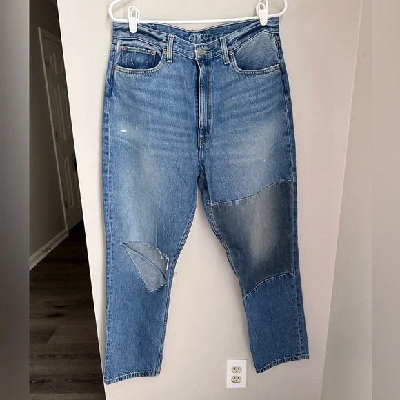 NWOT Etica Finn Rework Slim Straight Jean - Picture 5 of 7